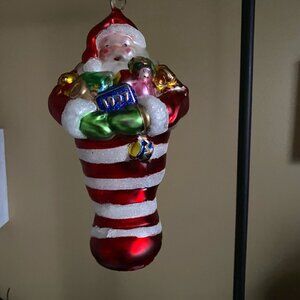 Department 56 Santa Stocking Ornament